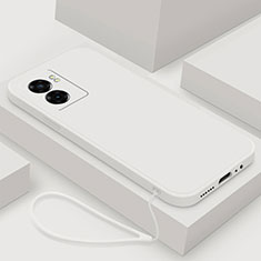 Oppo A57 5G用360度 フルカバー極薄ソフトケース シリコンケース 耐衝撃 全面保護 バンパー S02 Oppo イエロー