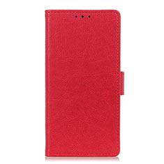 Oppo A8用手帳型 レザーケース スタンド カバー L06 Oppo レッド