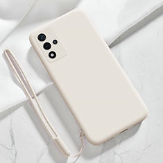 Oppo A93s 5G用360度 フルカバー極薄ソフトケース シリコンケース 耐衝撃 全面保護 バンパー Oppo ホワイト