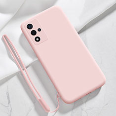 Oppo A93s 5G用360度 フルカバー極薄ソフトケース シリコンケース 耐衝撃 全面保護 バンパー Oppo ピンク