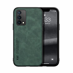 Oppo A95 4G用ケース 高級感 手触り良いレザー柄 DY1 Oppo グリーン