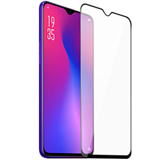 Oppo A9X用強化ガラス フル液晶保護フィルム F03 Oppo ブラック