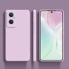 Oppo F21 Pro 5G用360度 フルカバー極薄ソフトケース シリコンケース 耐衝撃 全面保護 バンパー S01 Oppo ラベンダー