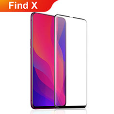 Oppo Find X用強化ガラス フル液晶保護フィルム F04 Oppo ブラック