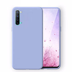 Oppo Find X2 Lite用360度 フルカバー極薄ソフトケース シリコンケース 耐衝撃 全面保護 バンパー S02 Oppo ブルー