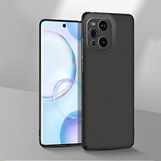 Oppo Find X3 Pro 5G用ハードケース プラスチック 質感もマット カバー YK2 Oppo ブラック