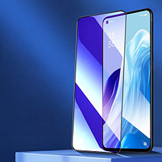 Oppo Find X3 Pro 5G用強化ガラス フル液晶保護フィルム アンチグレア ブルーライト F04 Oppo ブラック