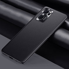 Oppo Find X5 Lite 5G用ケース 高級感 手触り良いレザー柄 S01 Oppo ブラック