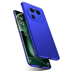 Oppo Find X6 Pro 5G用ハードケース プラスチック 質感もマット カバー Oppo ネイビー