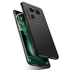 Oppo Find X6 Pro 5G用ハードケース プラスチック 質感もマット カバー Oppo ブラック