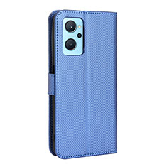 Oppo K10 4G用手帳型 レザーケース スタンド カバー BY1 Oppo ネイビー