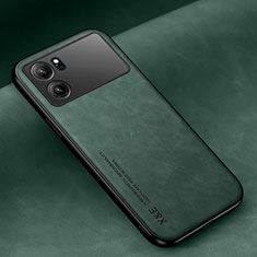 Oppo K10 5G用ケース 高級感 手触り良いレザー柄 DY2 Oppo グリーン