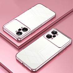 Oppo K10 Pro 5G用極薄ソフトケース シリコンケース 耐衝撃 全面保護 クリア透明 SY1 Oppo ローズゴールド