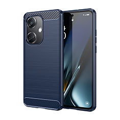 Oppo K11 5G用シリコンケース ソフトタッチラバー ライン カバー MF1 Oppo ネイビー