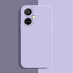 Oppo K11x 5G用360度 フルカバー極薄ソフトケース シリコンケース 耐衝撃 全面保護 バンパー YK2 Oppo ラベンダー