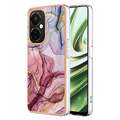 Oppo K11x 5G用シリコンケース ソフトタッチラバー バタフライ パターン カバー Y07B Oppo マルチカラー