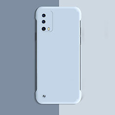 Oppo K9 5G用ハードケース プラスチック 質感もマット カバー YK8 Oppo ブルー