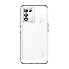 Oppo K9S 5G用ハイブリットバンパーケース クリア透明 プラスチック カバー J01S Oppo クリア