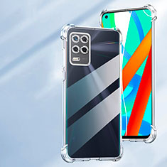 Oppo K9X 5G用極薄ソフトケース シリコンケース 耐衝撃 全面保護 クリア透明 T06 Oppo クリア