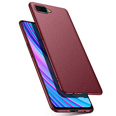 Oppo R15X用ハードケース プラスチック 質感もマット カバー P03 Oppo レッド