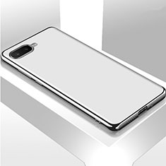 Oppo R17 Neo用極薄ソフトケース シリコンケース 耐衝撃 全面保護 C01 Oppo ホワイト