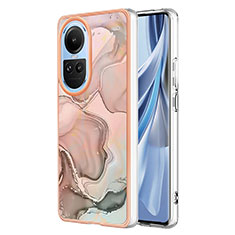 Oppo Reno10 5G用シリコンケース ソフトタッチラバー バタフライ パターン カバー YB1 Oppo マルチカラー