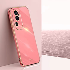 Oppo Reno10 Pro+ Plus 5G用極薄ソフトケース シリコンケース 耐衝撃 全面保護 XL1 Oppo ローズレッド