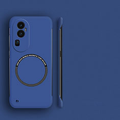 Oppo Reno10 Pro+ Plus 5G用ハードケース プラスチック 質感もマット フレームレス カバー Mag-Safe 磁気 Magnetic S02 Oppo ネイビー