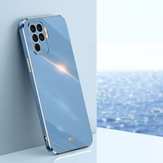 Oppo Reno5 Lite用極薄ソフトケース シリコンケース 耐衝撃 全面保護 XL1 Oppo ネイビー