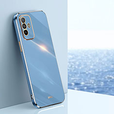 Oppo Reno5 Z 5G用極薄ソフトケース シリコンケース 耐衝撃 全面保護 XL1 Oppo ネイビー