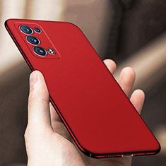 Oppo Reno6 Pro 5G用ハードケース プラスチック 質感もマット カバー YK7 Oppo レッド