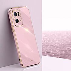 Oppo Reno7 Pro 5G用極薄ソフトケース シリコンケース 耐衝撃 全面保護 XL1 Oppo ピンク