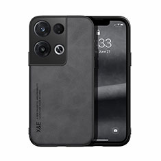 Oppo Reno8 Pro+ Plus 5G用ケース 高級感 手触り良いレザー柄 DY1 Oppo ブラック