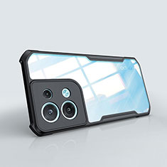 Oppo Reno8 Pro+ Plus 5G用極薄ソフトケース シリコンケース 耐衝撃 全面保護 クリア透明 T08 Oppo ブラック