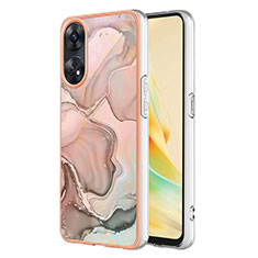 Oppo Reno8 T 4G用シリコンケース ソフトタッチラバー バタフライ パターン カバー YB1 Oppo マルチカラー