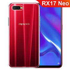 Oppo RX17 Neo用極薄ソフトケース シリコンケース 耐衝撃 全面保護 クリア透明 カバー Oppo クリア