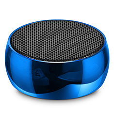 Oppo Reno6 Lite用Bluetoothミニスピーカー ポータブルで高音質 ポータブルスピーカー S25 ネイビー
