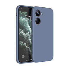 Realme 10 4G用360度 フルカバー極薄ソフトケース シリコンケース 耐衝撃 全面保護 バンパー YK1 Realme ラベンダーグレー