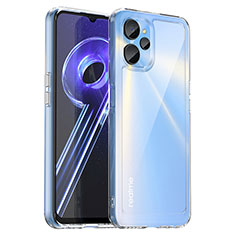 Realme 10 5G用ハイブリットバンパーケース クリア透明 プラスチック カバー J01S Realme クリア