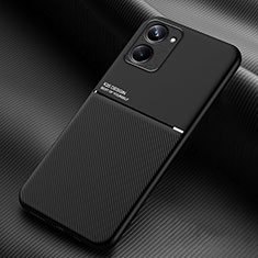 Realme 10 Pro 5G用極薄ソフトケース シリコンケース 耐衝撃 全面保護 マグネット式 バンパー Realme ブラック