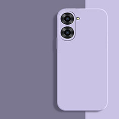 Realme 10S 5G用360度 フルカバー極薄ソフトケース シリコンケース 耐衝撃 全面保護 バンパー YK2 Realme ラベンダー