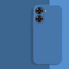 Realme 10S 5G用360度 フルカバー極薄ソフトケース シリコンケース 耐衝撃 全面保護 バンパー YK2 Realme ネイビー