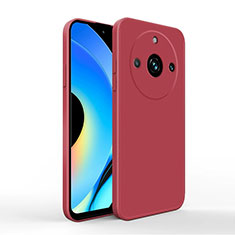 Realme 11 Pro 5G用360度 フルカバー極薄ソフトケース シリコンケース 耐衝撃 全面保護 バンパー YK2 Realme レッド