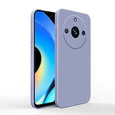 Realme 11 Pro 5G用360度 フルカバー極薄ソフトケース シリコンケース 耐衝撃 全面保護 バンパー YK2 Realme ラベンダーグレー