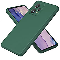 Realme 9 4G用360度 フルカバー極薄ソフトケース シリコンケース 耐衝撃 全面保護 バンパー H01P Realme グリーン