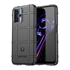 Realme 9 Pro 5G用360度 フルカバー極薄ソフトケース シリコンケース 耐衝撃 全面保護 バンパー J01S Realme ブラック