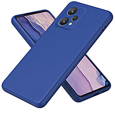 Realme 9 Pro+ Plus 5G用360度 フルカバー極薄ソフトケース シリコンケース 耐衝撃 全面保護 バンパー H01P Realme ネイビー