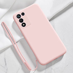 Realme 9 SE 5G用360度 フルカバー極薄ソフトケース シリコンケース 耐衝撃 全面保護 バンパー S02 Realme ピンク