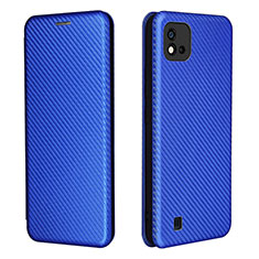 Realme C20A用手帳型 レザーケース スタンド カバー L07Z Realme ネイビー