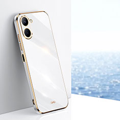 Realme C33用極薄ソフトケース シリコンケース 耐衝撃 全面保護 XL1 Realme ホワイト